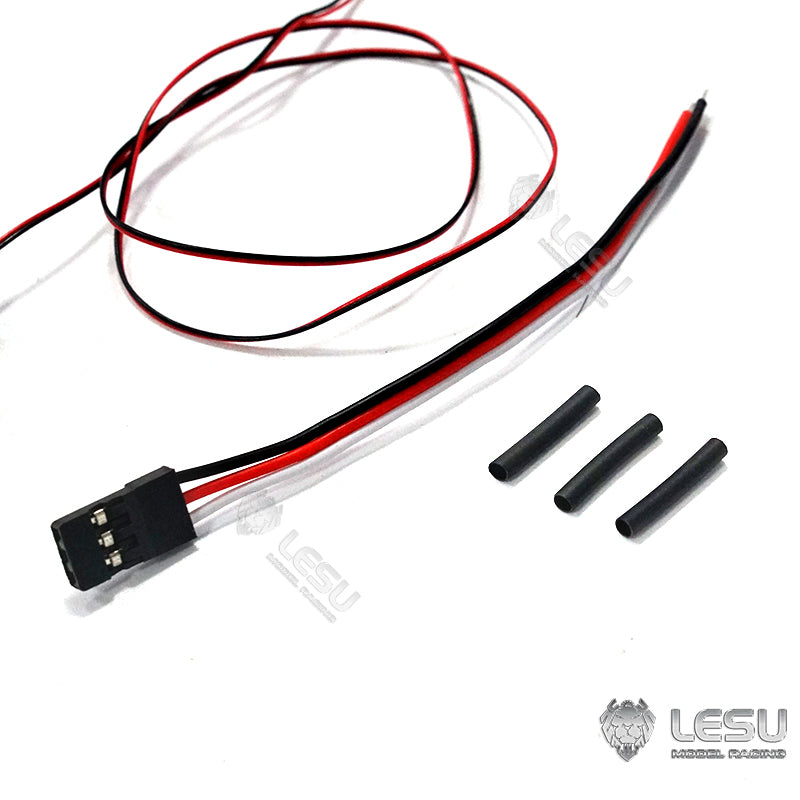 US STOCK LESU1 PairRC Model Part Rotating Warning Light A Suitable for TAMIYA RC 1/14 DIY Tractor Truck Radio Controlled Car Model