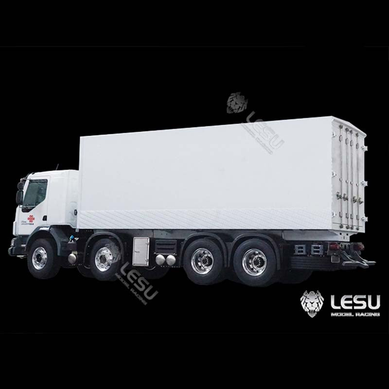 LESU Metal 1:14 RC Fully Enclosed Unpainted Truck VM Remote Control Lorry Vehicle Motor ESC Servo Light System W/O Battery Charger