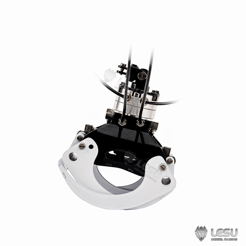 LESU Hydraulic Metal Wood Clamp Assembled for 1/14 RC Timber Crane Remote Control Truck Car RC Excavator