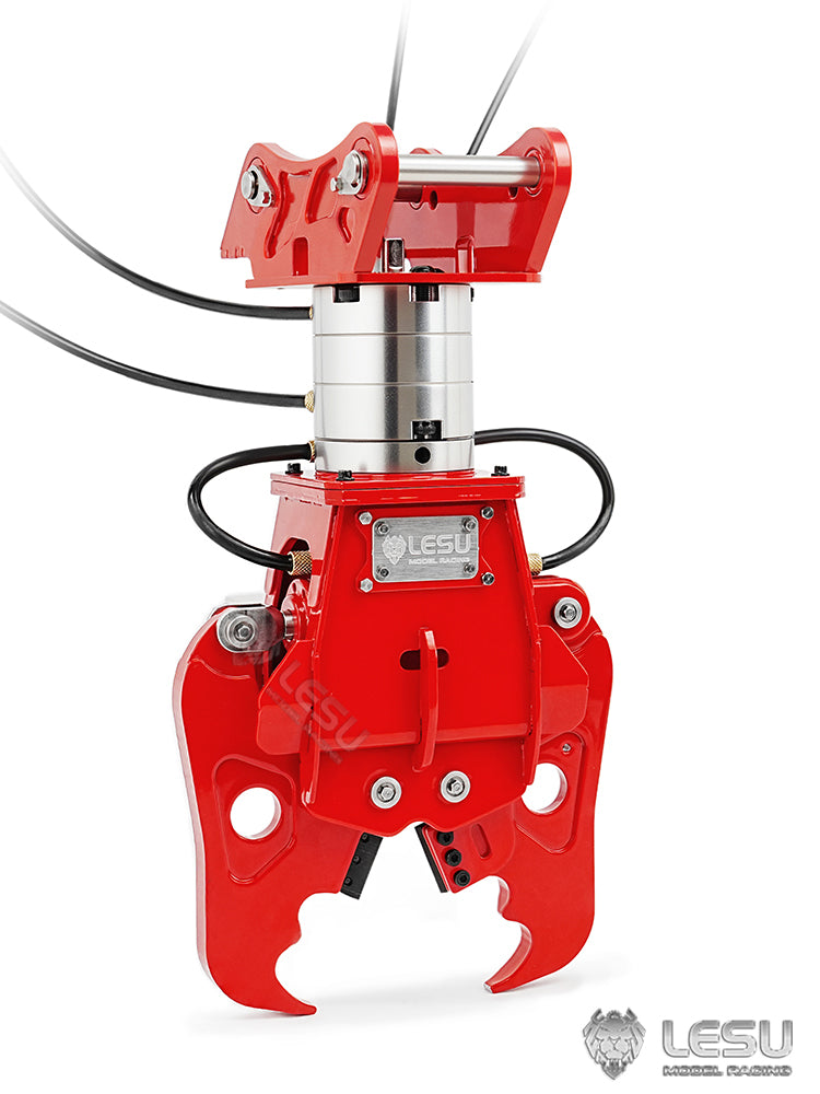 Metal Hydraulic Clamp Shear 270 Degree Rotatable for LESU 1/14 RC Hydraulic Excavator Remote Control Digger Vehicle Model Parts
