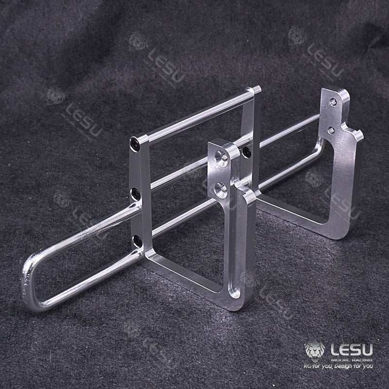 LESU Metal Spare Part Front Bumper Suitable for RC 1/14 Tractor Truck Model Radio Controlled R470 R620 DIY Cars Accessory