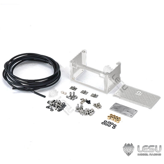 LESU 1/14 RC Roll on/off Hydraulic Crane Truck Parts Tool Box Reversing Valve Oil Pipes for Radio Controlled Dump Truck