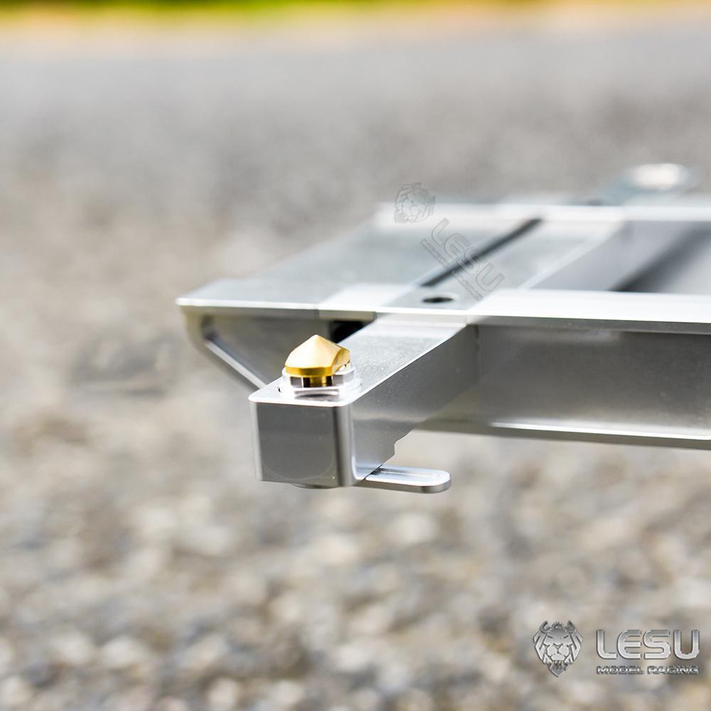 LESU 1/14 Metal Trailer Frame for Radio Controlled Tractor Truck 20 feet Container Accessories of RC Truck Refitting Parts