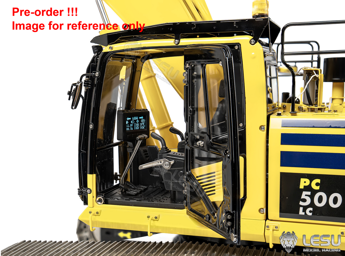New Pre-Order Deposit LESU PC500 1/14 Hydraulic RC Excavator with 7 Ways Valves 360 Degree Rotation for Construction Vehicle Enthusiast