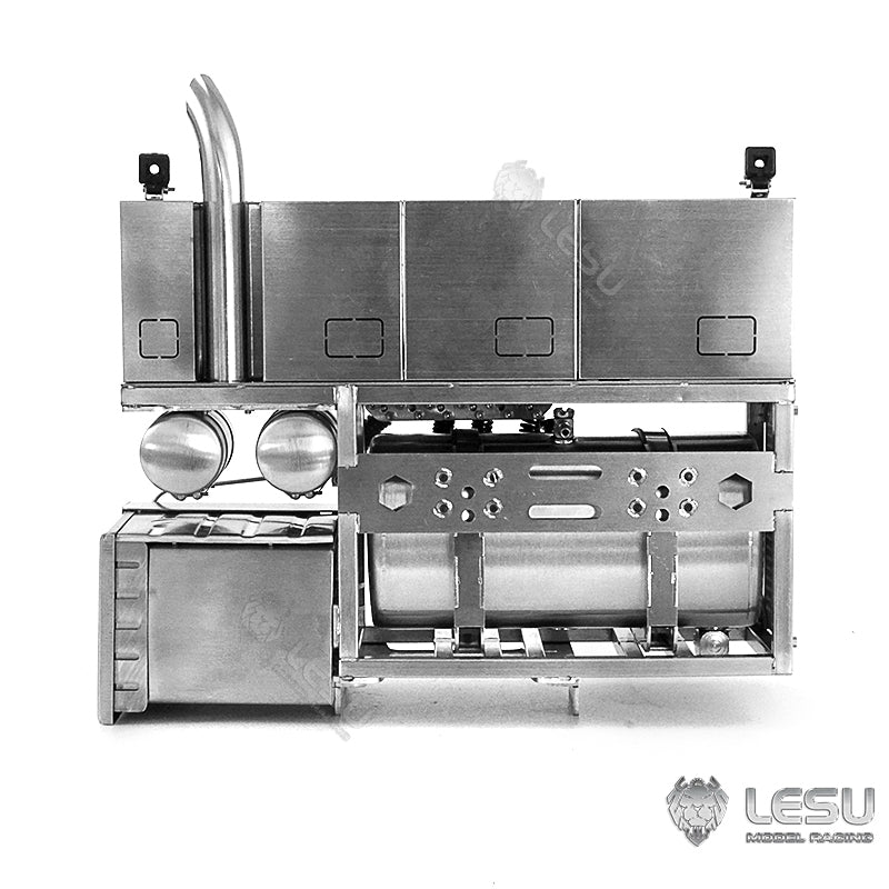 Metal Heavy Equipment Rack For DIY Refit Upgrade TAMIYA LESU 1/14 RC Tractor Truck Remote Control Model