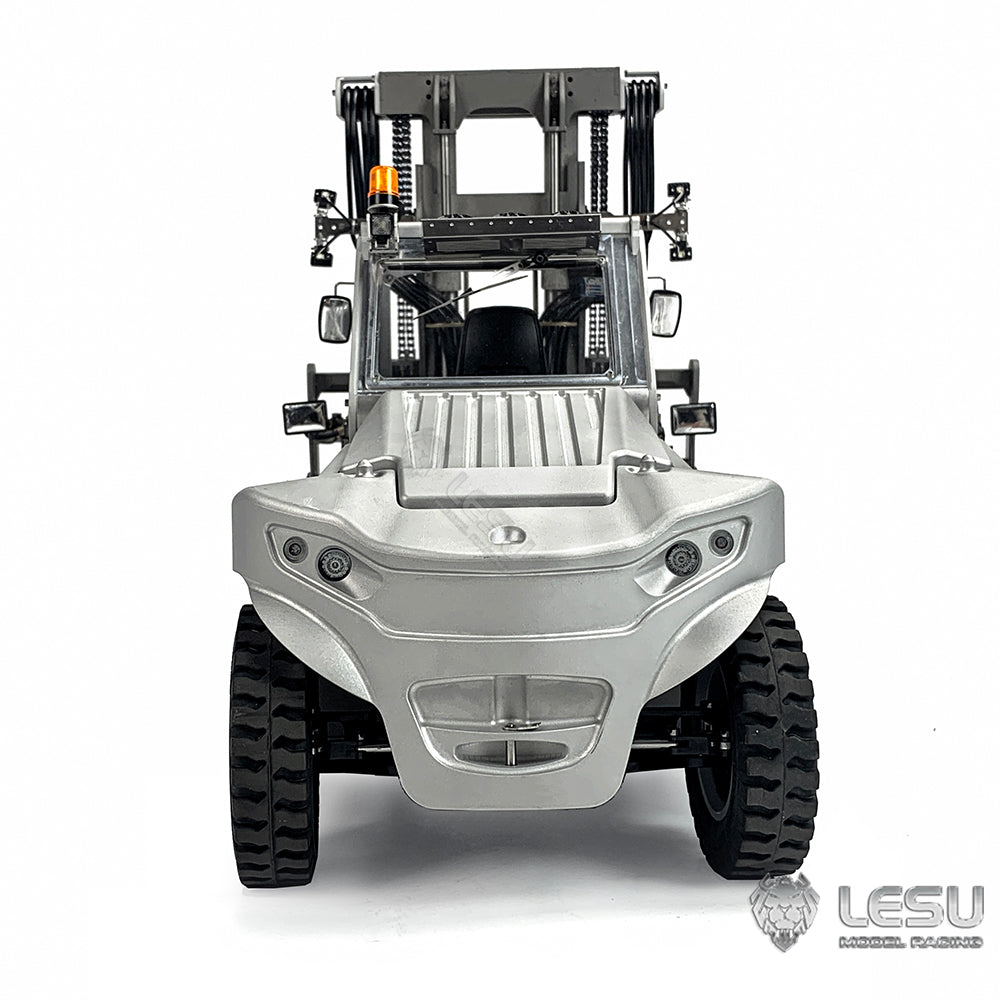 IN STOCK LESU 1/14 Heavy RC Hydraulic Forklift LDH160 Radio Control Truck Model Aoue-LD160S W/ Wooden Pallet Support Light Sound ESC Motor