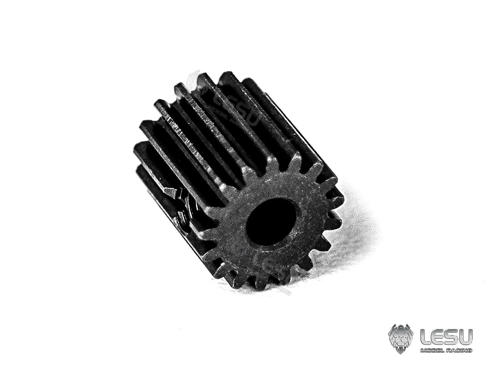 17T Metal Motor Gear for 1/14 DIY RC Tractor Truck Dump LESU F-5016-A F-5016-B F-5011 F-5017 F-5010 F-5023-1-14 RA-D0013 Gearbox