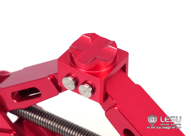 LESU Spare Tyre Holder Air Conditioner Metal Hook Winch DIY Part Suitable for RC 1/14 Tractor Truck Radio Control Car Model