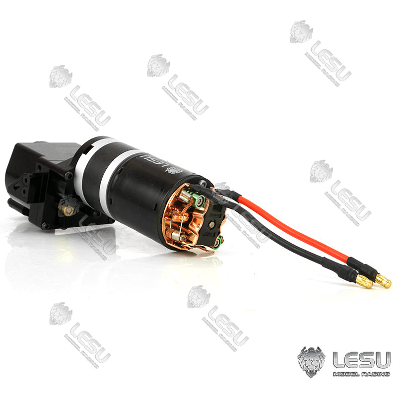 1/14 LESU RC Vehicle Upgrade Accessory 5:1 Planetary Reducer Transmission Planet Gear Motor for Dump Truck Model DIY