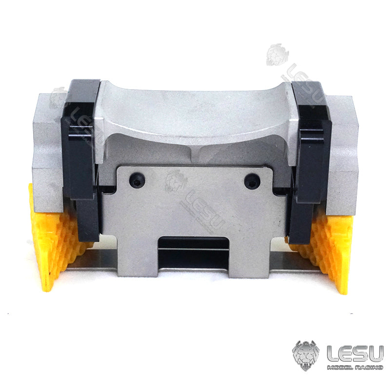 LESU ABS Top Line Roof Metal Front Rear Bumper for DIY 1/14 RC R620 R470 Topline Radio Control Tractor Truck Dumper Model