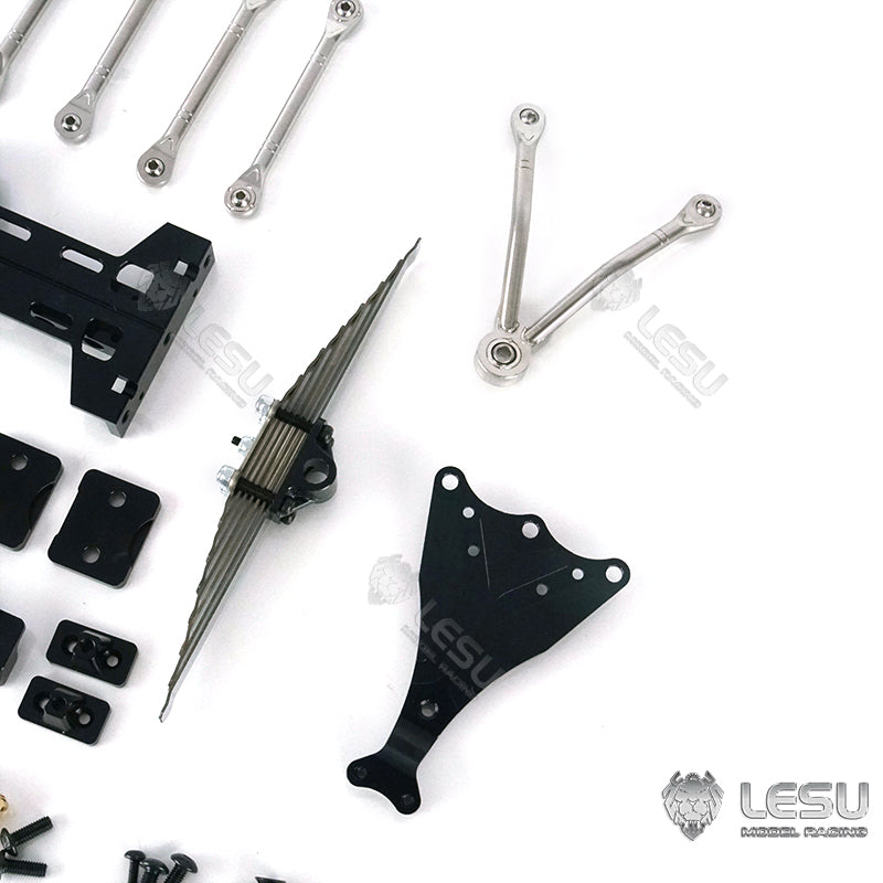 Metal 9MM Rear Suspension for LESU 1/14 Scale 3348 Dumper Remote Controlled Truck Axles Model Replacements Spare Parts