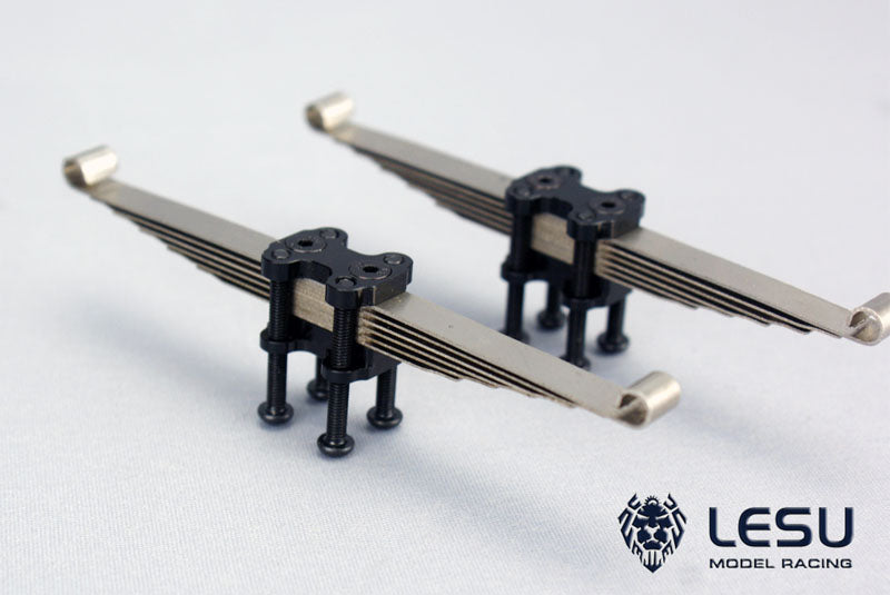 1:14 LESU Straight Plate Front Suspension Set Suitable for RC Power Unpower Front Axle Radio Control Truck Tractor Model