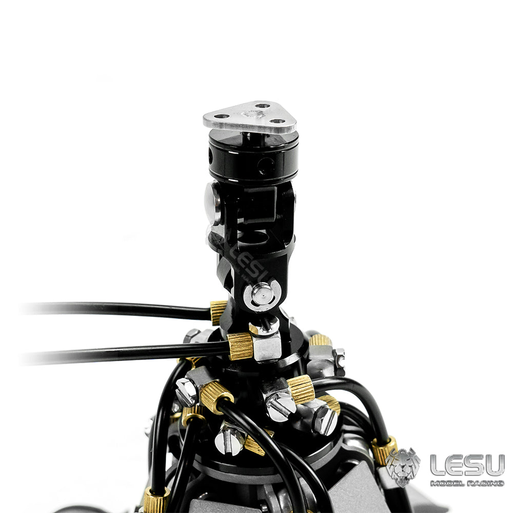 LESU 1/14 Scale Hydraulic Orange Peel Grab Suitable for RC Crane Dumper Radio Controlled Tipper Truck Cars Model Vehicles