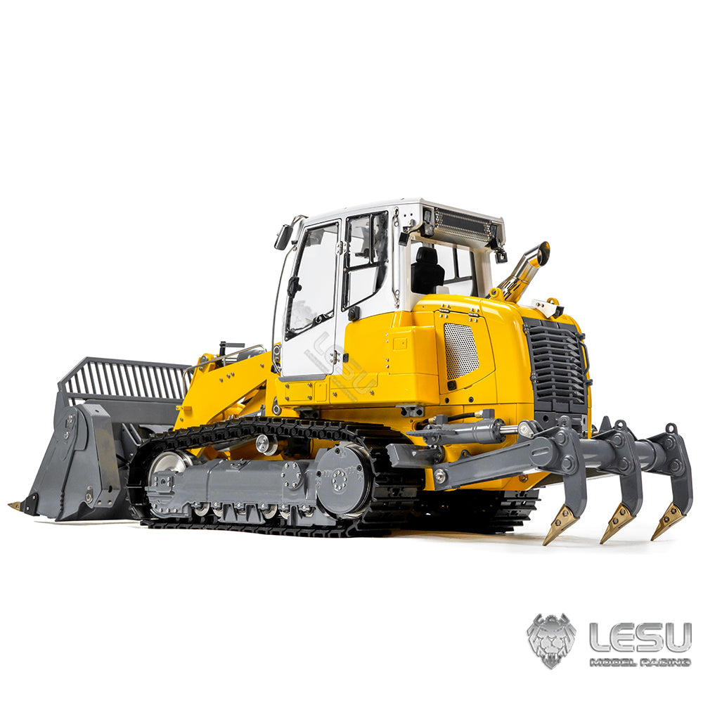 LESU LR636 1/14 Metal Hydraulic RC Loader B0014 with 4CH Reversing Valve Rear Lifting Hook Decal for Engineering Vehicle Enthusiast