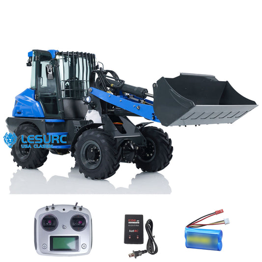 11.11 Flash Sale LESU AOUE MCL8 1/14 RC Hydraulic Loader with I6S Radio Controller 4CH Valves Sound Light System for Construction Vehicle Enthusiast
