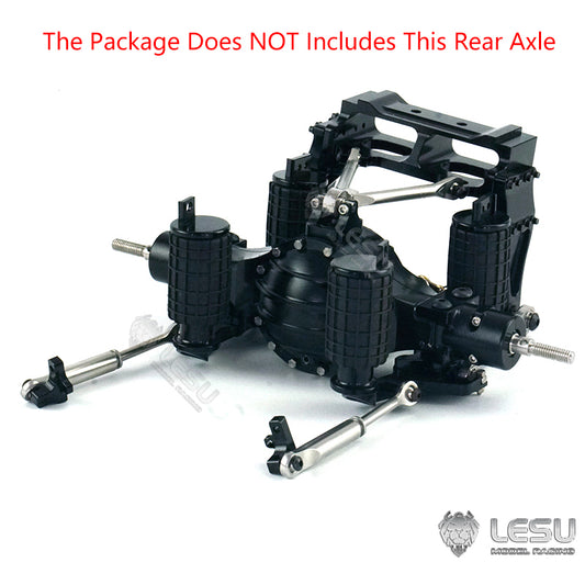 Metal Air Bag Suspension Spare Parts for Front Rear Power Axles 1/14 Scale RC Tractor Truck DIY Radio Controlled Cars Model