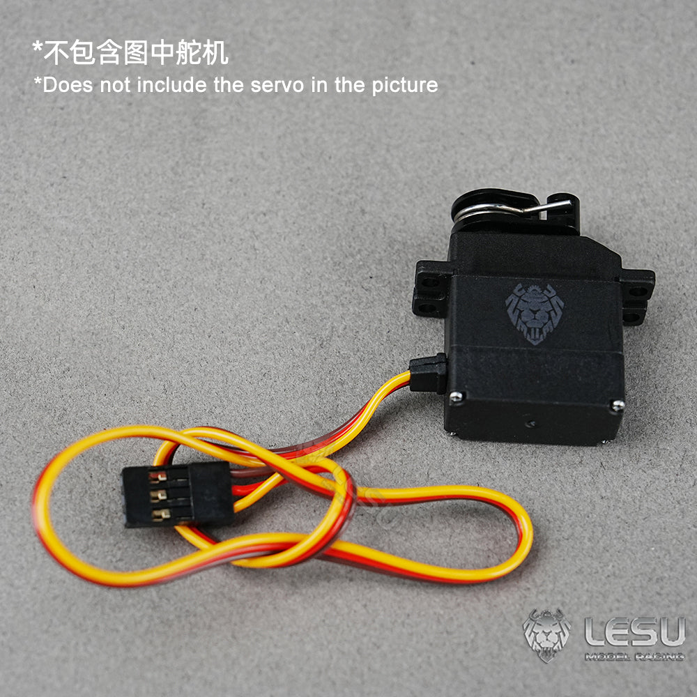 CNC Aluminium Alloy Servo Arm for 1/14 RC Tractor Truck Hydraulic Dumper Excavator Loader Lorry Bulldozer Trailer Car