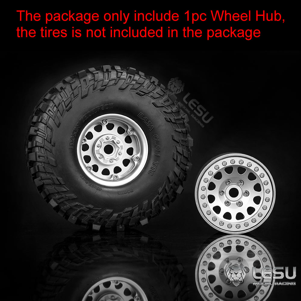 LESU Metal 1.9 Inch Wheel Hub With Connector for Remote Control Off-road Vehicles 1/10 Crawler Car Model Part Accessories