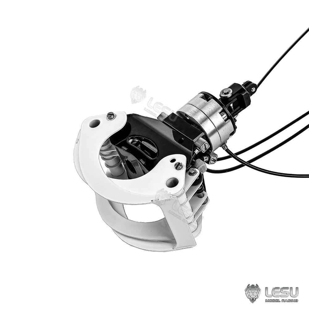 LESU Hydraulic Metal Wood Clamp Assembled for 1/14 RC Timber Crane Remote Control Truck Car RC Excavator