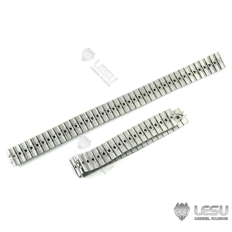 LESU 1 Pair Metal Tracks (Total 80pcs) Spare Parts Accessories for 1/14 Scale RC Hydraulic Loader DIY Trucks Car Model DIY