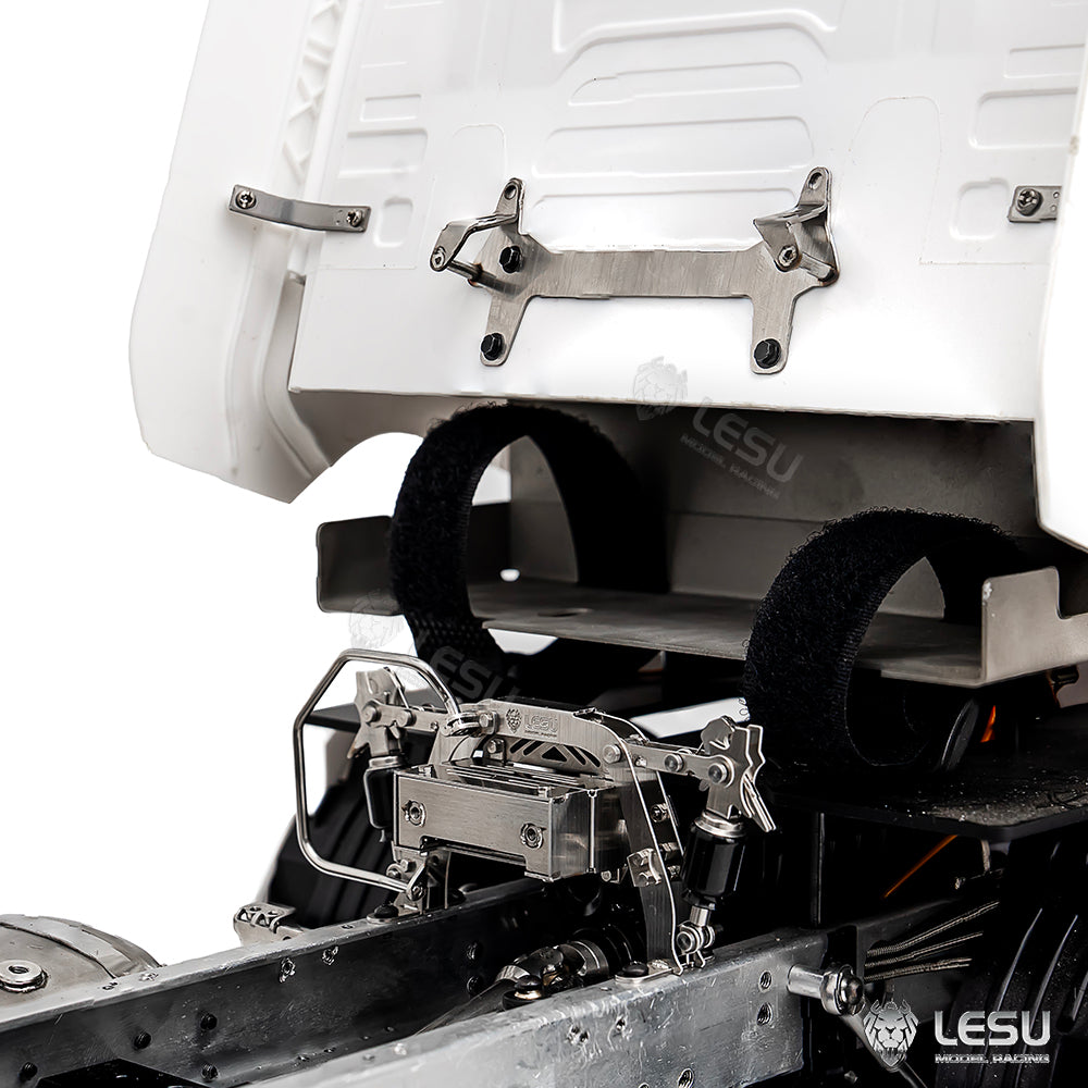 Metal Cabin Buckle with Electrical Contacts for DIY 1/14 Tamiya 770S Remote Control Tractor Truck RC Lorry Car Model 56373 56368