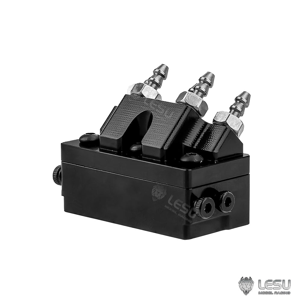 LESU Metal Hydraulic Nozzle Unit of Quick Coupler 1/14 RC Excavator Aoue LR960 Metal Part DIY Hobby Toy Models Accessories