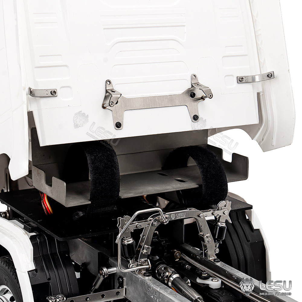 Metal Cabin Buckle with Electrical Contacts for DIY 1/14 Tamiya 770S Remote Control Tractor Truck RC Lorry Car Model 56373 56368