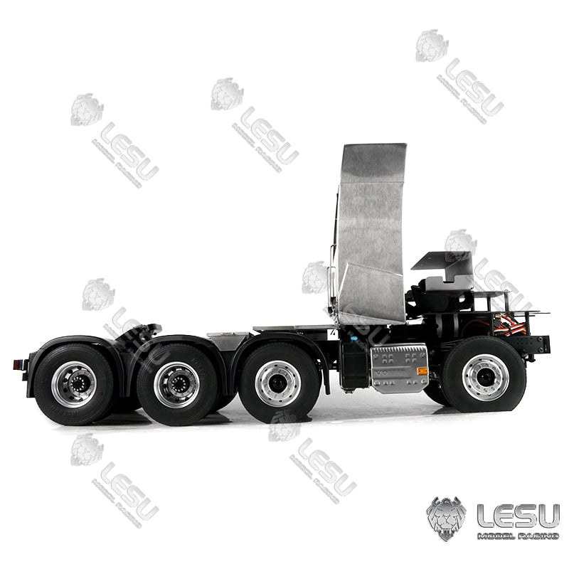 8*8 Metal Chassis W/ Motor ESC for 1/14 Scale Remote Controlled FH16 Tractor Truck Trailer Model W/O Sound Light System ESC