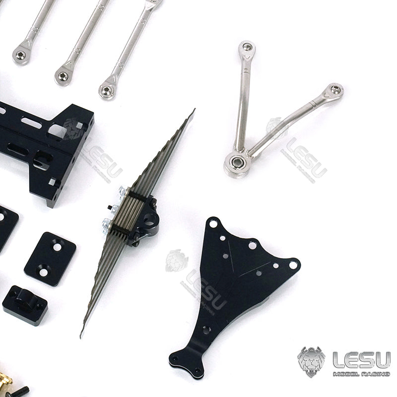 Metal 9MM Rear Suspension for LESU 1/14 Scale 3348 Dumper Remote Controlled Truck Axles Model Replacements Spare Parts