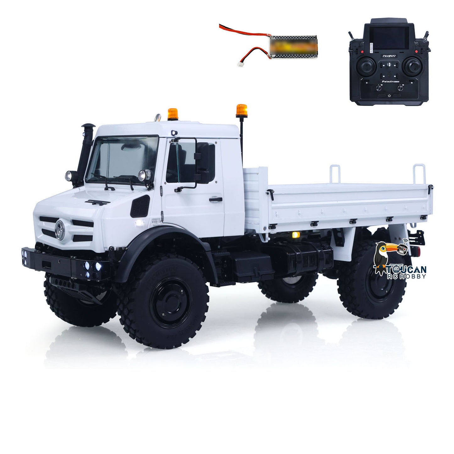 LESU U4023 4X4 1/14 RC Off Road Vehicle Metal ATV Light Truck MT44023 Model Light Sound Wheel Reduction Axle Lock Radio Battery