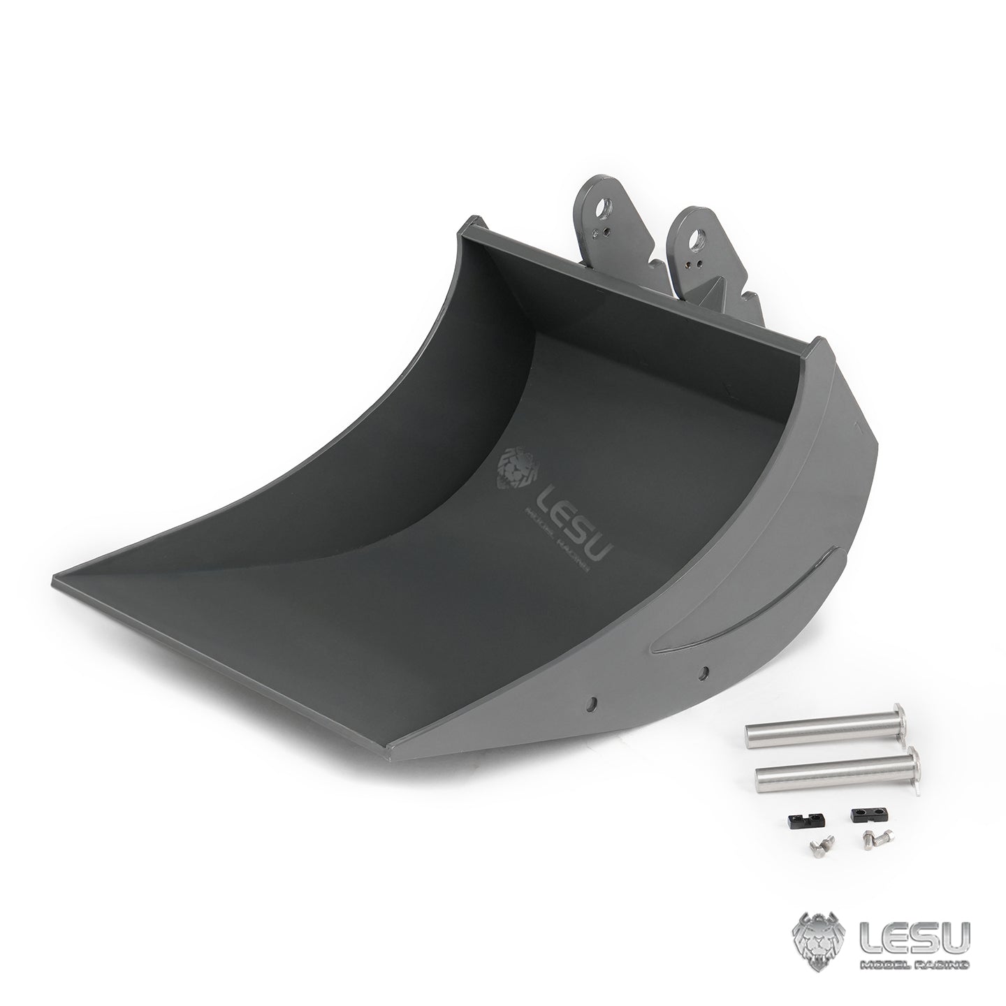 Metal Original Bucket for LESU 1/14 Hydraulic RC Excavator LR956 ZX490 LR945 SK500 ET30H ET26L ET36L AC360 DIY Digger Model