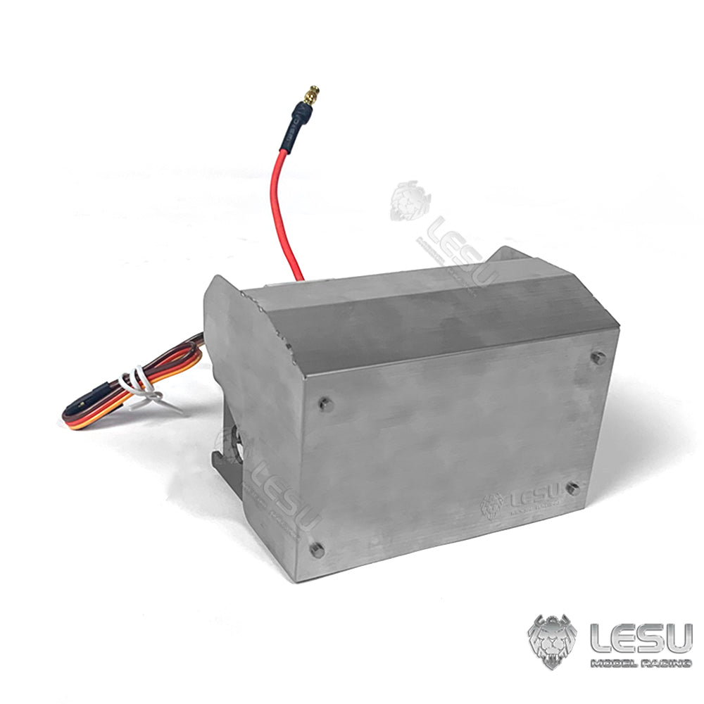 LESU Metal Toolbox Hydraulic Pump Reversing Valve Suitable for 1/14 Scale RC Dumper Truck Radio Control Trailer Tipper Cars
