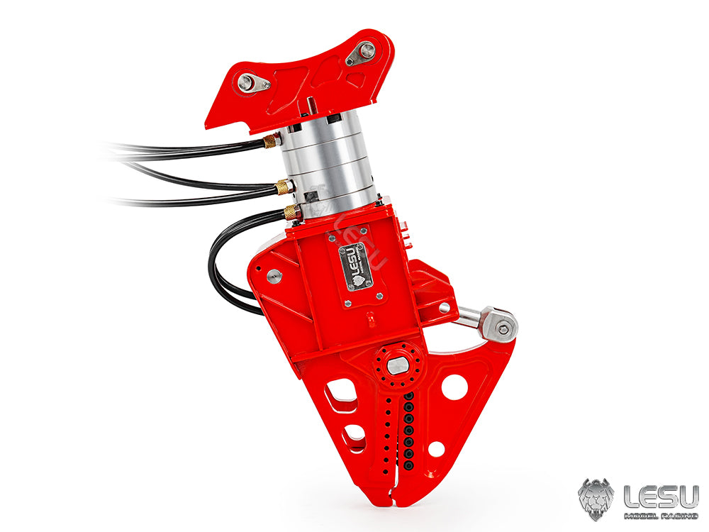 270 Degree Rotatable Hydraulic Metal Shear Clamp for 1/14 LESU RC Hydraulic Excavator LR945 LR956 SK500 PC360 ET26L ZX490 Remote Control Digger Model