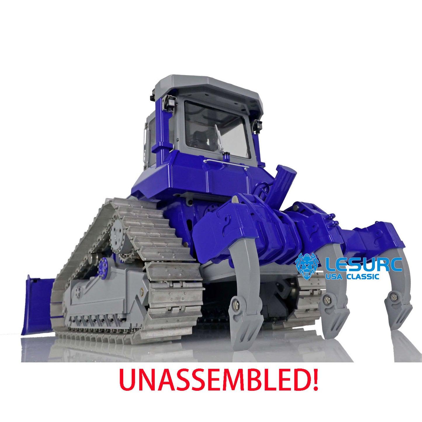 1/14 LESU Crawler Dozer Bulldozer RC Model Aoue-DT60 Hydraulic Painted Unassembled W/ Motor ESC Light Sound W/O Battery