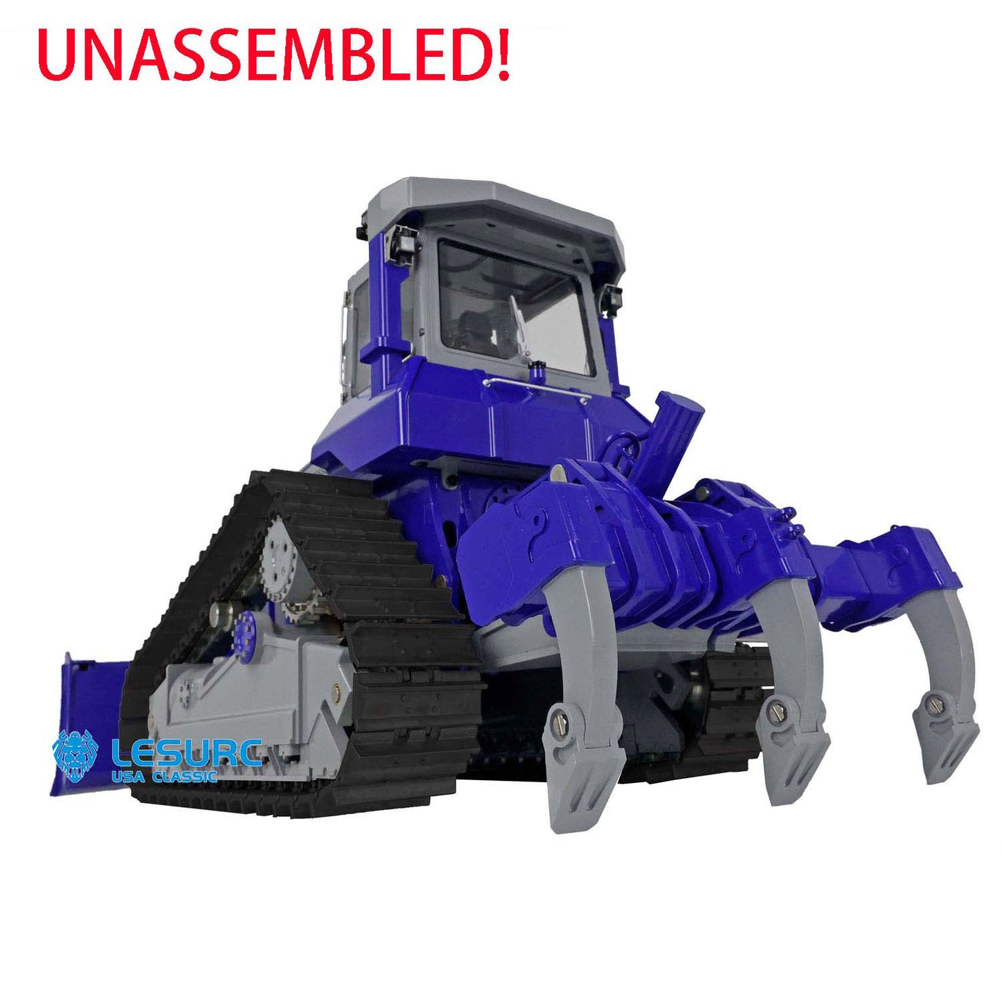 1/14 LESU Crawler Dozer Bulldozer RC Model Aoue-DT60 Hydraulic Painted Unassembled W/ Motor ESC Light Sound W/O Battery