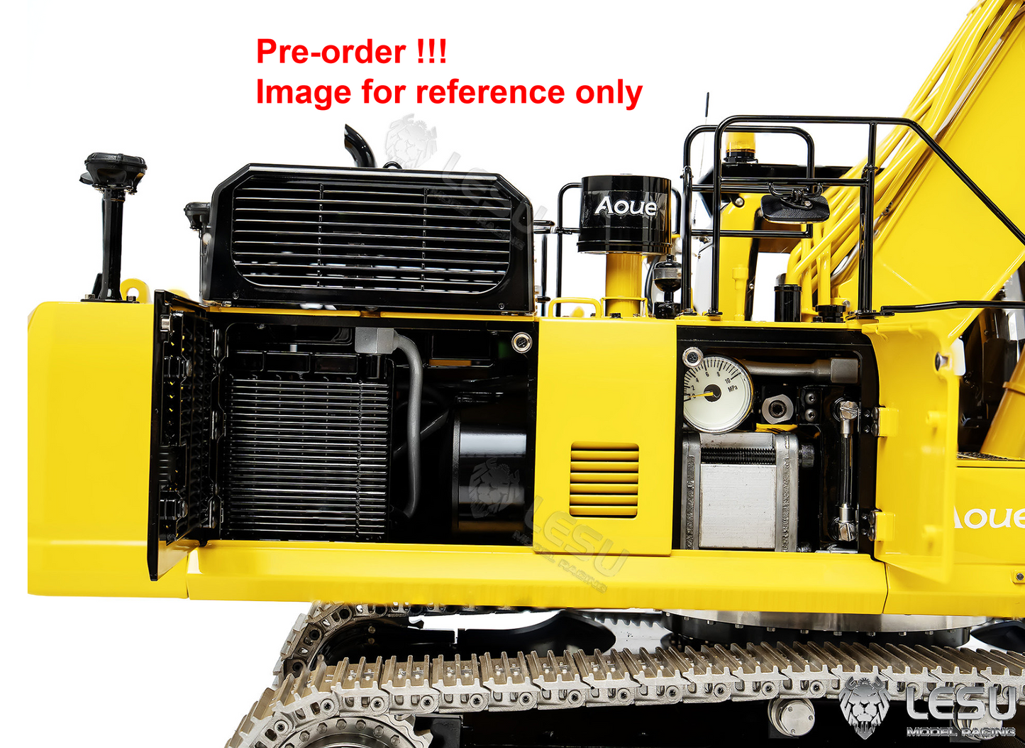 New Pre-Order Deposit LESU PC500 1/14 Hydraulic RC Excavator with 7 Ways Valves 360 Degree Rotation for Construction Vehicle Enthusiast