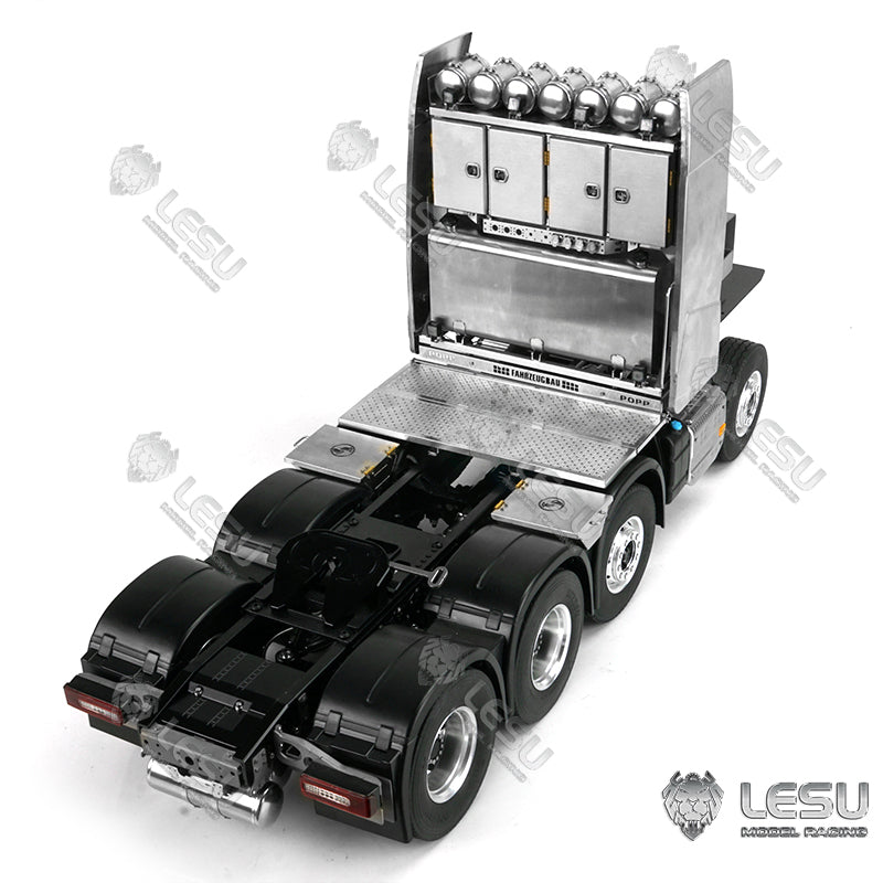 8*8 Metal Chassis W/ Motor ESC for 1/14 Scale Remote Controlled FH16 Tractor Truck Trailer Model W/O Sound Light System ESC