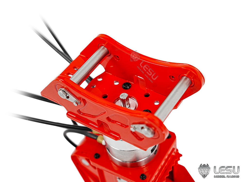 270 Degree Rotatable Hydraulic Metal Shear Clamp for 1/14 LESU RC Hydraulic Excavator LR945 LR956 SK500 PC360 ET26L ZX490 Remote Control Digger Model