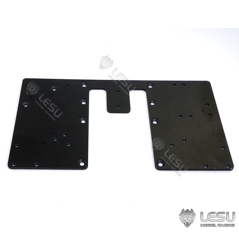 LESU 1/14 Metal Battery Compartment CNC Second Plate Set Suitable for RC Tractor Truck R620 Radio Control Dumper DIY Parts