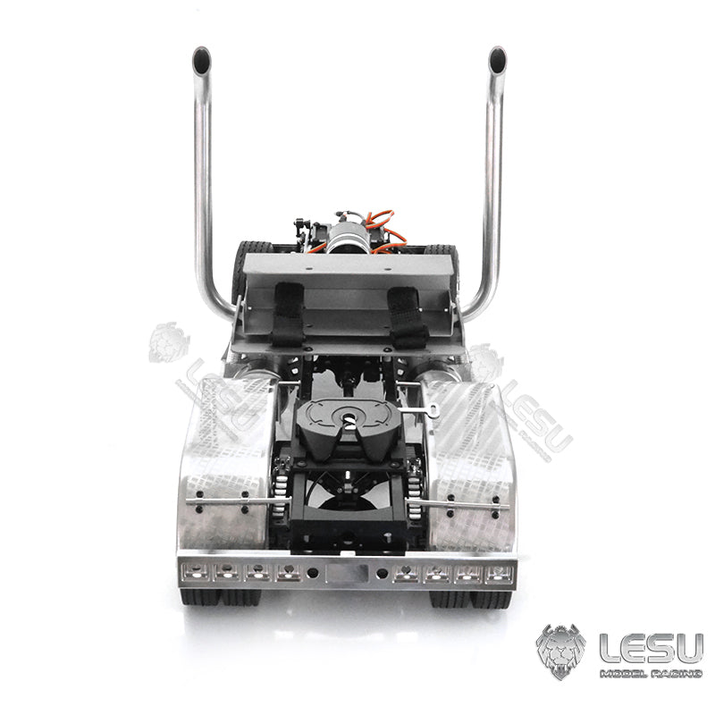 LESU 1/14 Scale Metal 6*6 Chassis for Remote Controlled Tractor Truck Motor Servo DIY Model W/O Battery Charger ESC