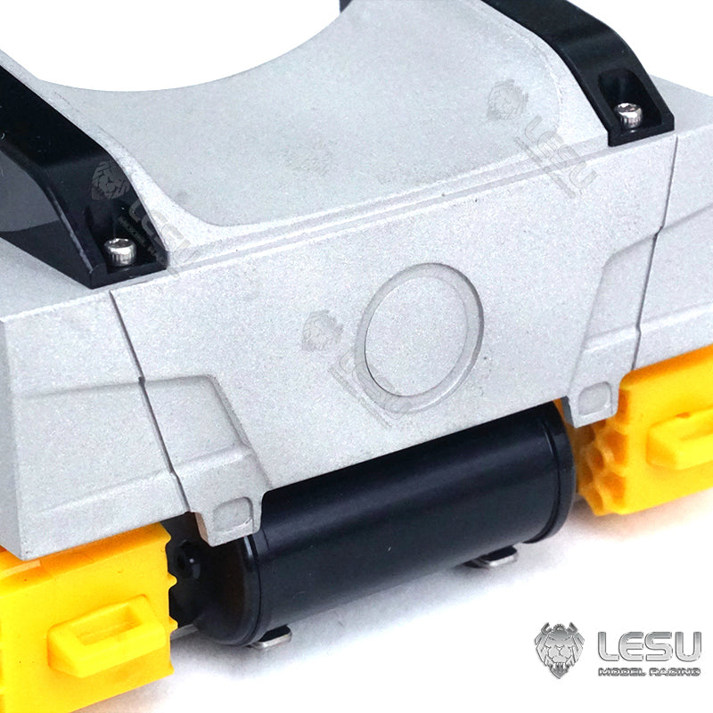 LESU ABS Top Line Roof Metal Front Rear Bumper for DIY 1/14 RC R620 R470 Topline Radio Control Tractor Truck Dumper Model