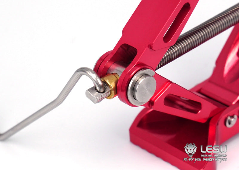 LESU Spare Tyre Holder Air Conditioner Metal Hook Winch DIY Part Suitable for RC 1/14 Tractor Truck Radio Control Car Model