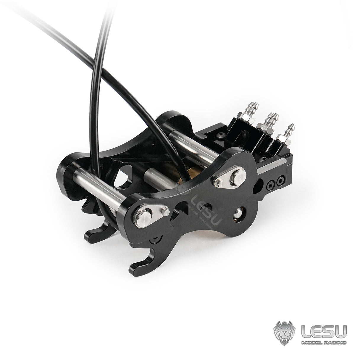Metal Hydraulic Quick Coupler C0096 for LR956 ZX490 1/14 LESU Remote Control Hydraulic Excavator Model DIY Construction Vehicles
