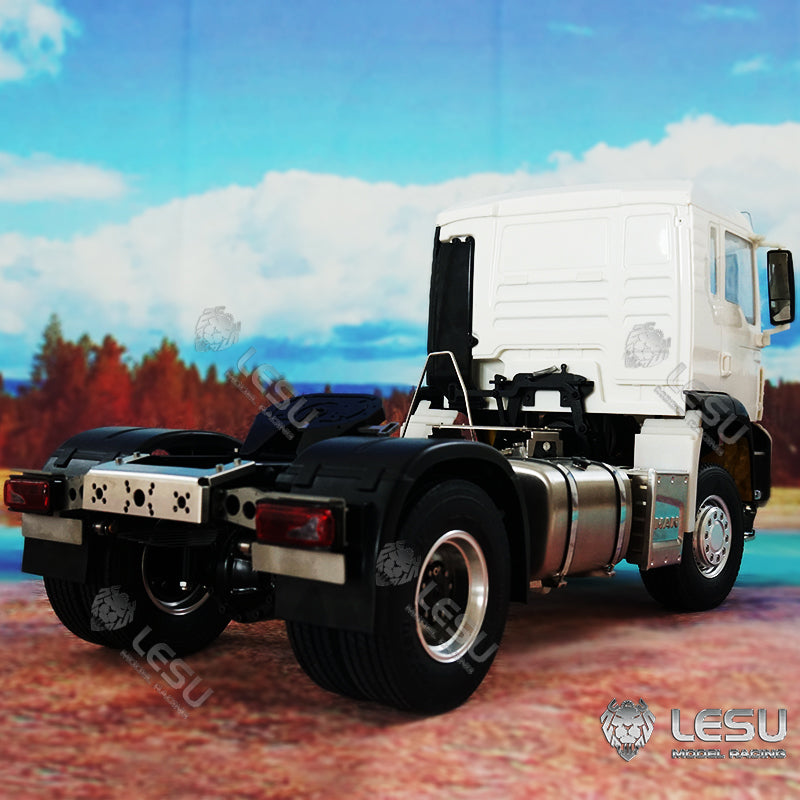 LESU 1/14 Scale TGS 4*2 Remote Controlled Tractor Truck Metal Chassis Model W/ Motor DIY Cabin Car Spare Parts Replacements