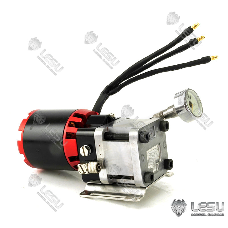 LESU Metal Pump Hobbywing ESC for 1/14 RC Hydraulic Truck Excavator Bulldozer