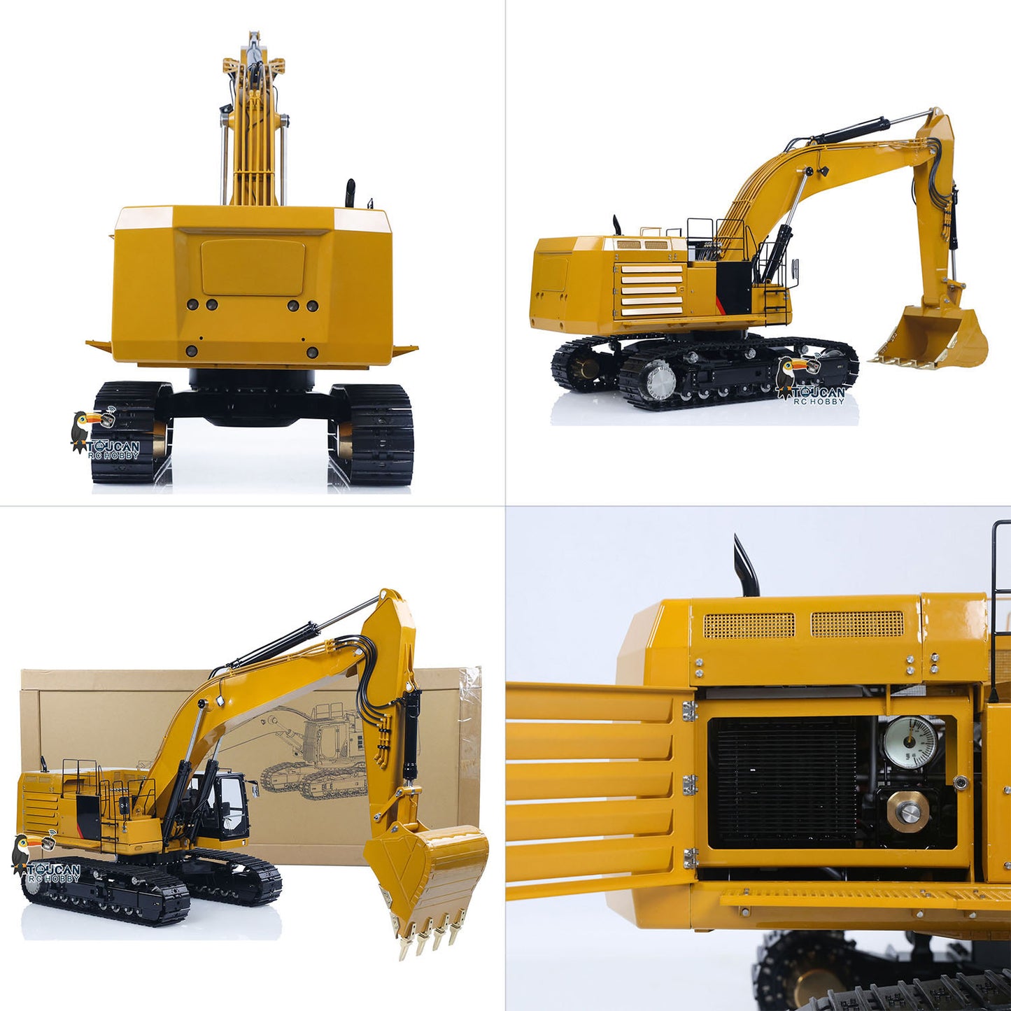 IN STOCK LESU Metal 1/14 Hydraulic RC Excavator C374F Radio Controlled Digger Heavy Construction Vehicle Paladin PL18EV LITE 6CH Valve