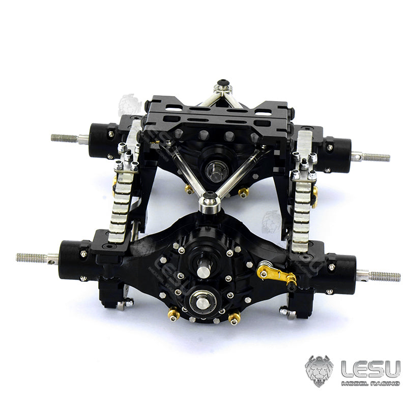 US STOCK LESU X-8002-A Metal Rear Suspension Set Spare Part Suitable for TAMIYA 1/14 Scale RC Truck Radio Control DIY Model Accessory