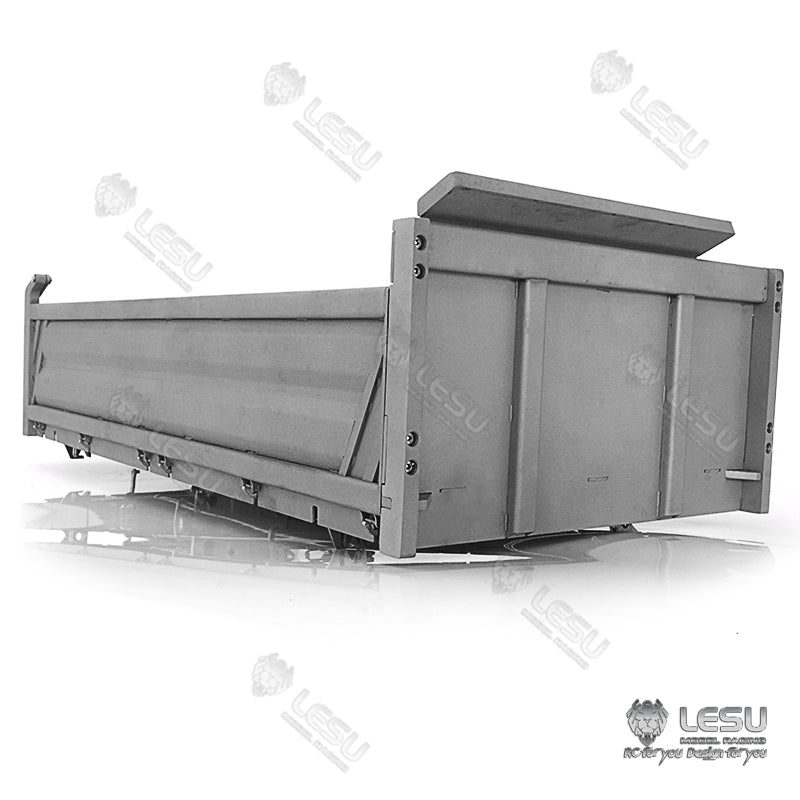 LESU 3348 1/14 6x6 3Ways RC Dumper Truck A0009 with 3Speed Transmission Sound Light System for Construction Vehicle Enthusiast