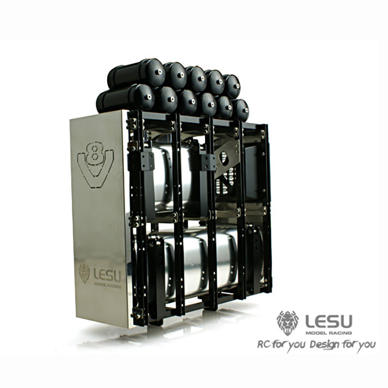 LESU Equipment Rack Metal Part Suitable for RC 1/14 Scale Radio Controlled Heavy Tractors Truck DIY Cars Vehicle Model