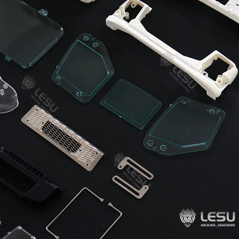 LESU Plastic Cabin Shell Cabin Rack Suitable for 1/14 RC VM Radio Control Tractor Truck Tipper Dumper DIY Car Vehicle Model